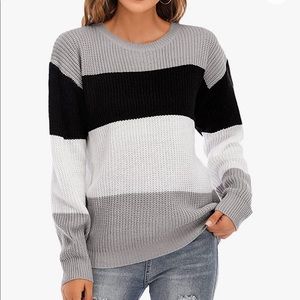 Color Block Sweater